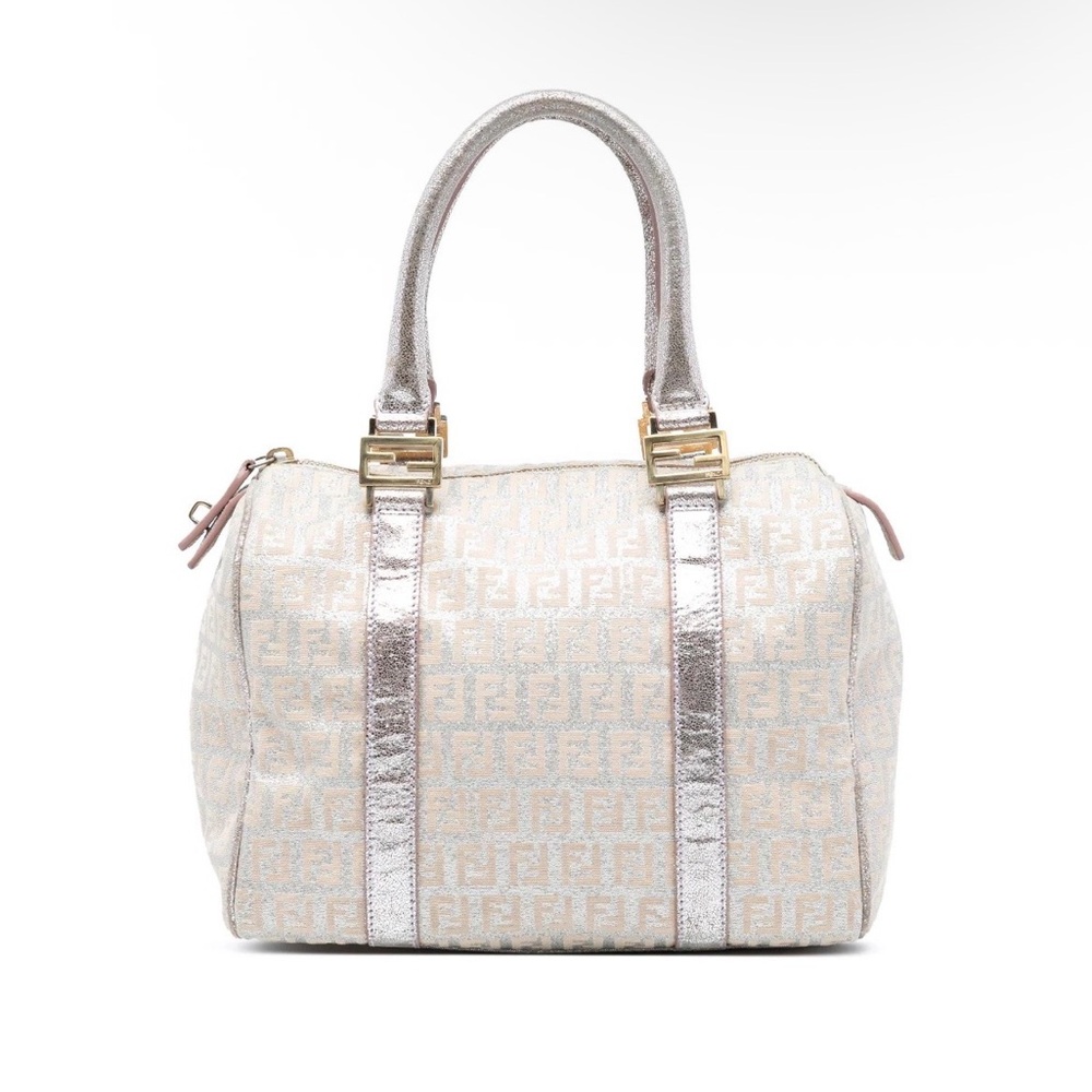 Fendi Sliver Boston Bag